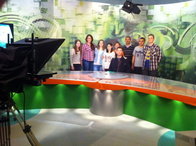 A Debrecen Televíziónál jártunk...