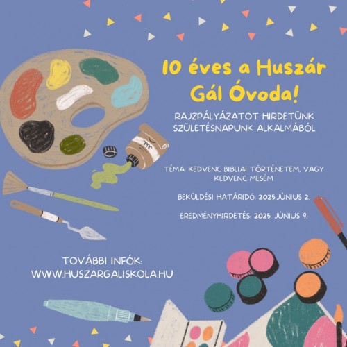 10 éves a Huszár Gál Óvoda
